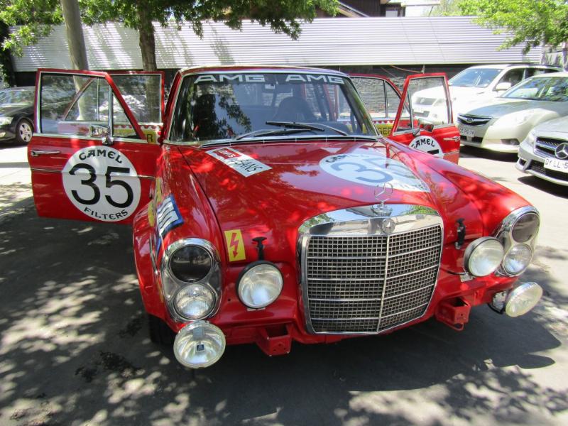 MERCEDES-BENZ S280 Red Pig. V8, automatico.  1972 Proyecto para finalizar restauración - JULIO INFANTE