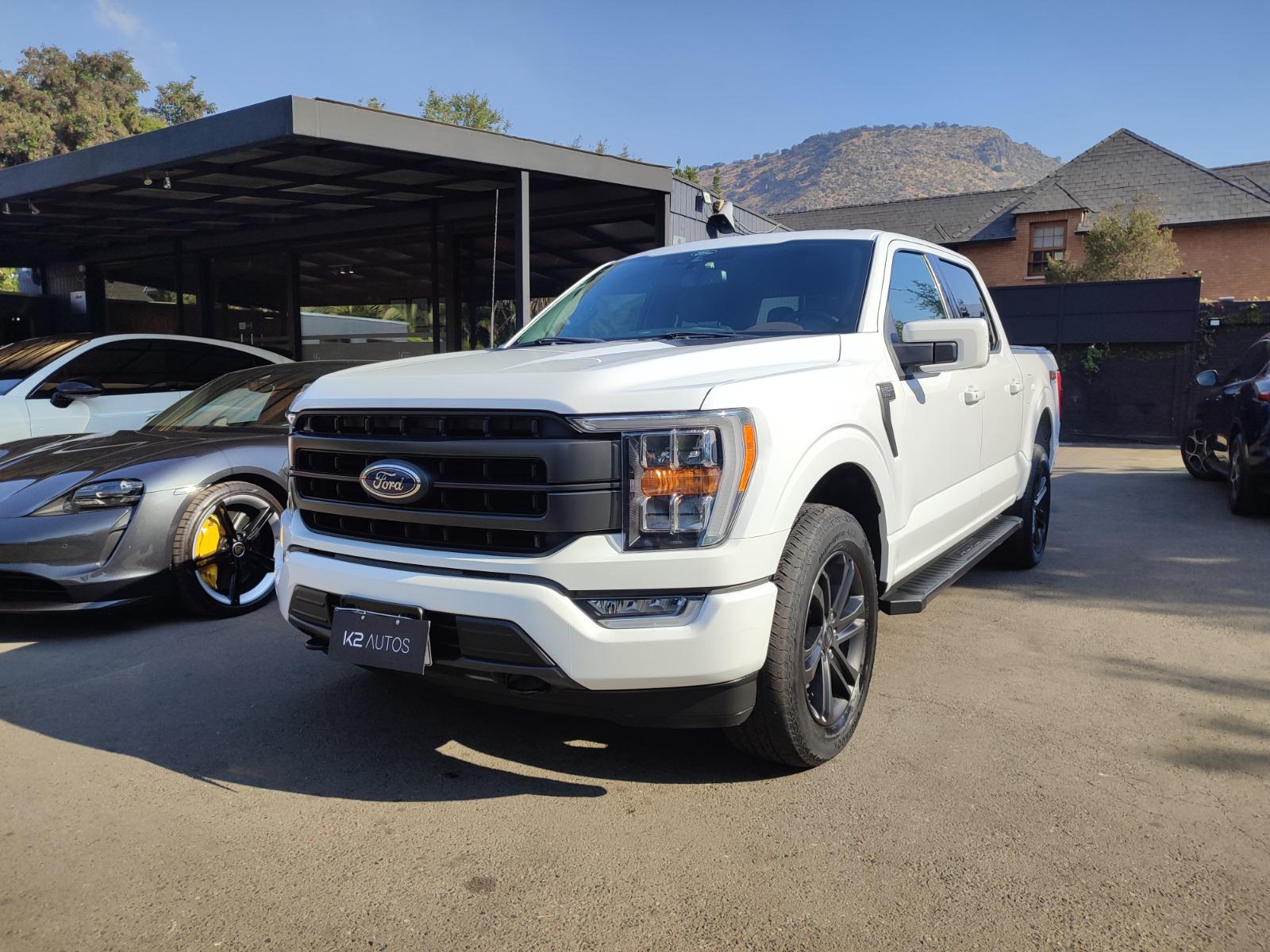 FORD F-150 LARIAT SPORT 5.0 4WD 2022 FACTURABLE  - K2 AUTOS
