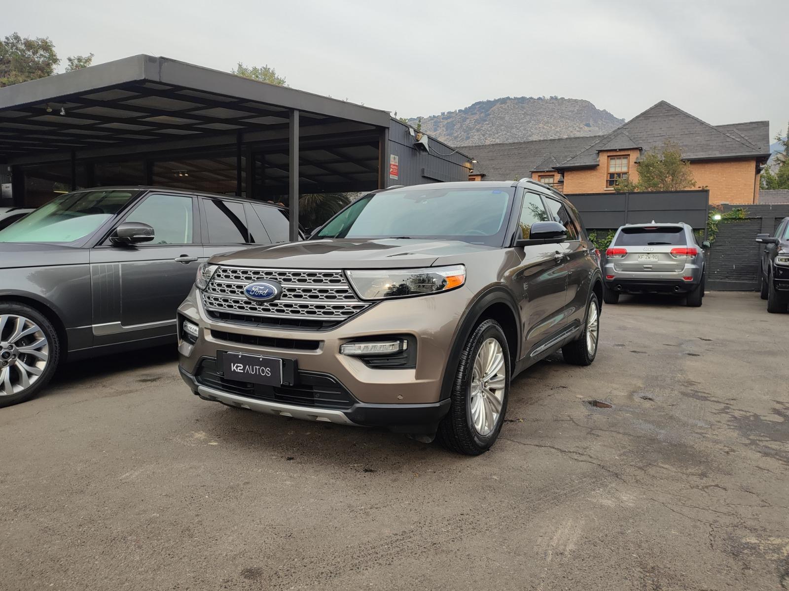 FORD EXPLORER LIMITED 2.3 4WD 2022 FULL EQUIPO, POCO KM - K2 AUTOS