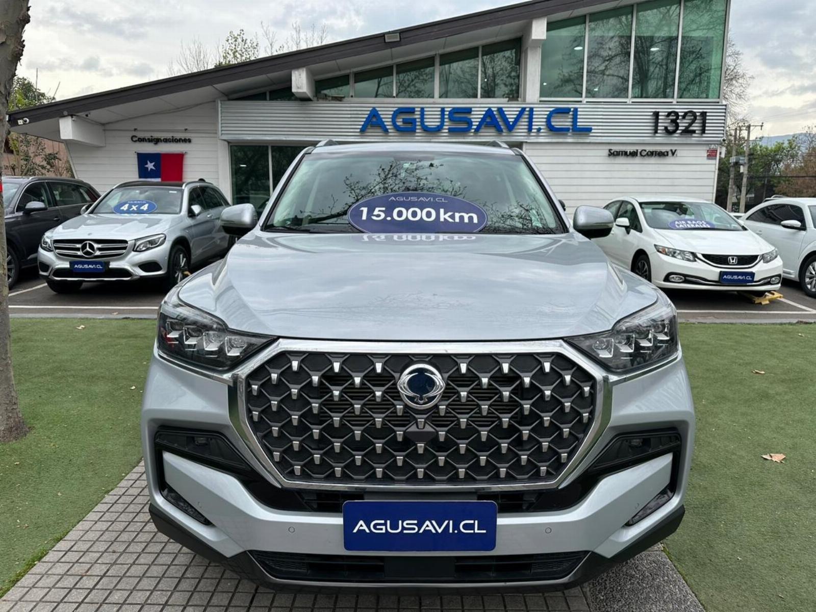 SSANGYONG REXTON GLX 2.2TD 8AT 2WD 6AB 2022 UNICO DUEÑO / DIESEL - AGUSAVI