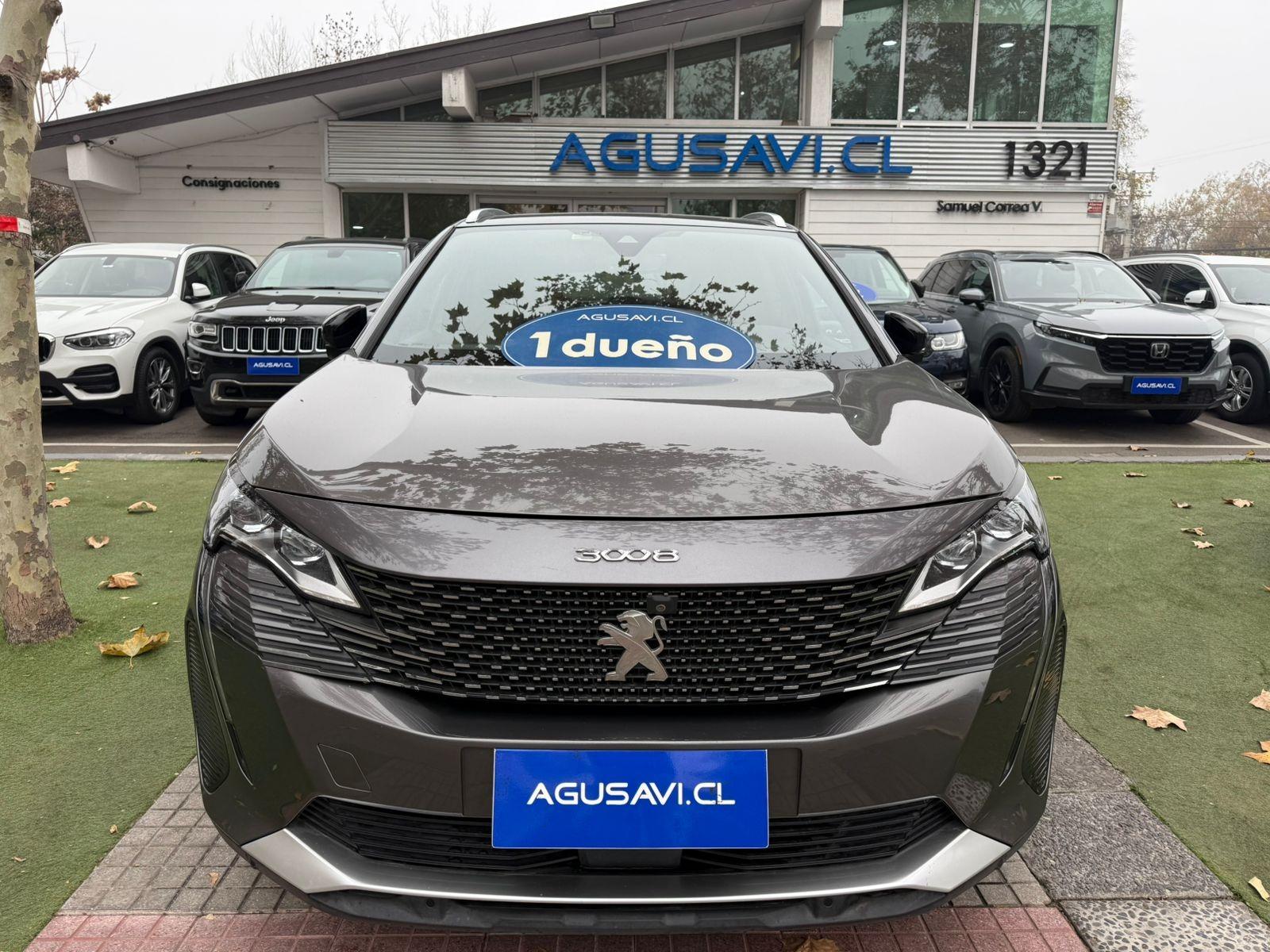 PEUGEOT 3008 1.6 180 Auto GT Line 2021 UNICO DUEÑO / TOP DE LINEA - 