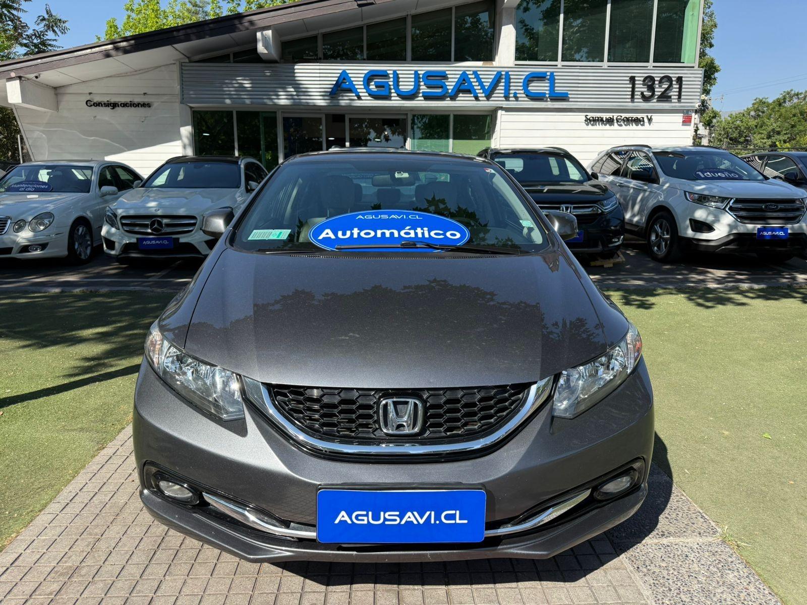 HONDA CIVIC EXL 1.8 AUT 2013 TOP DE LINEA / AUTOMATICO - AGUSAVI