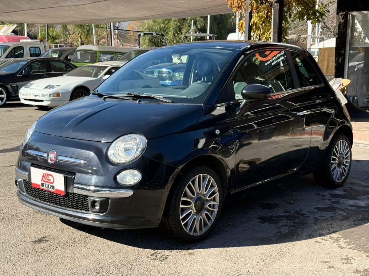 FIAT 500 1.2 AT 2016 POCOS KM - FULL MOTOR