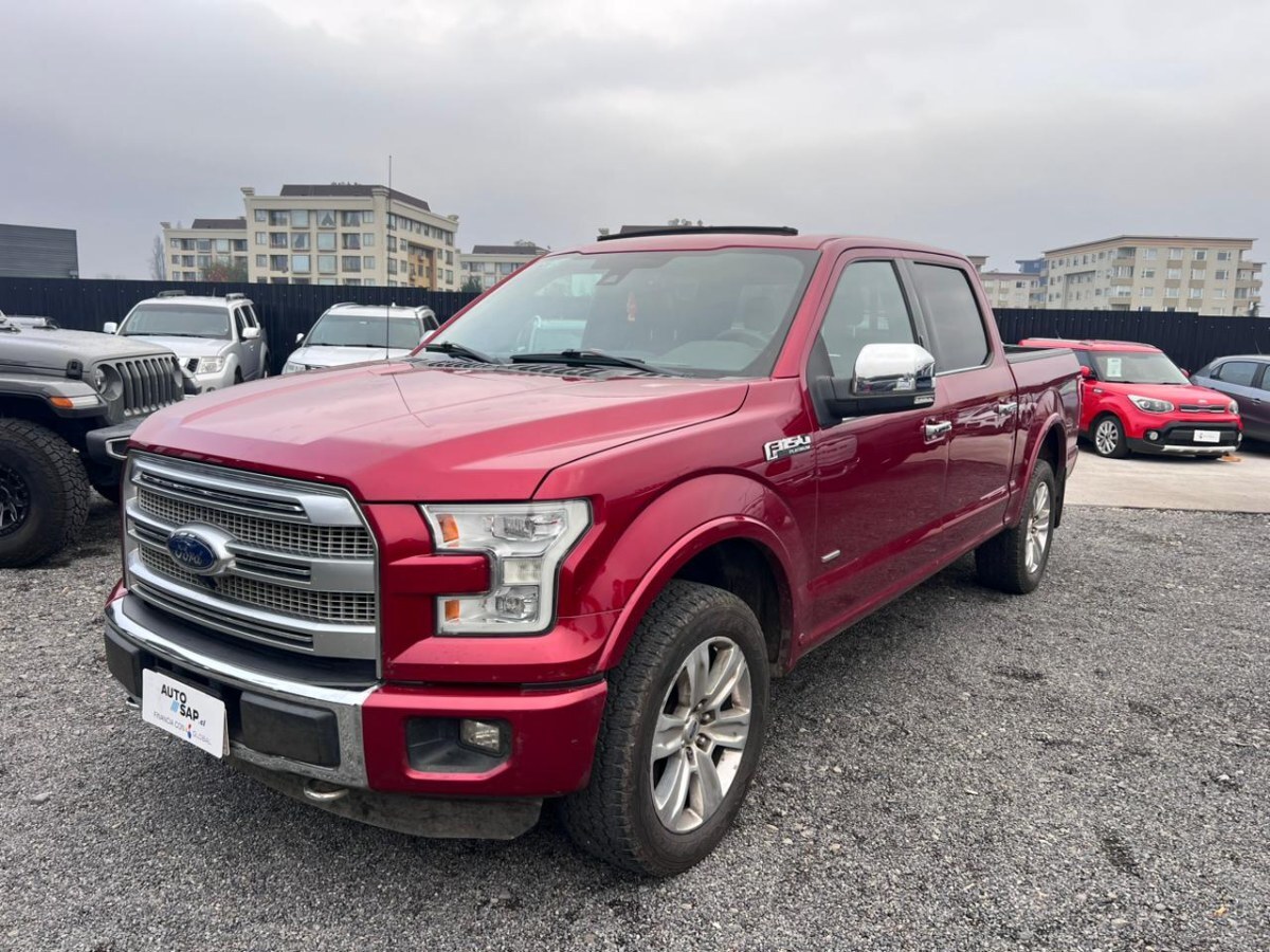 FORD F-150 DCAB PLATINIUM 4X4 3.5 AUT 2016 EXCELENTE ESTADO - FULL MOTOR