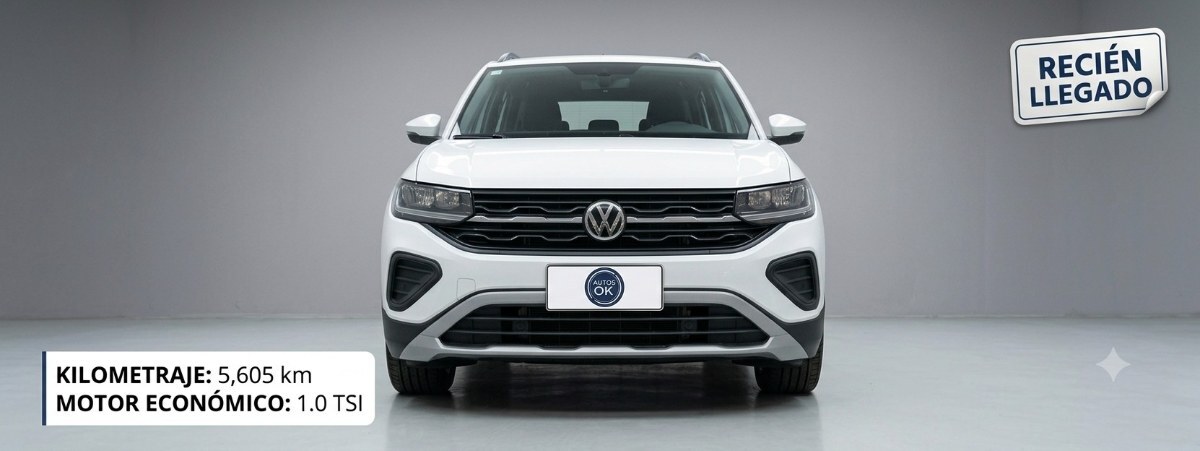 VOLKSWAGEN T-CROSS TSI 4X2 COMFORTLINE 2025 ÚNICO DUEÑO - FULL MOTOR