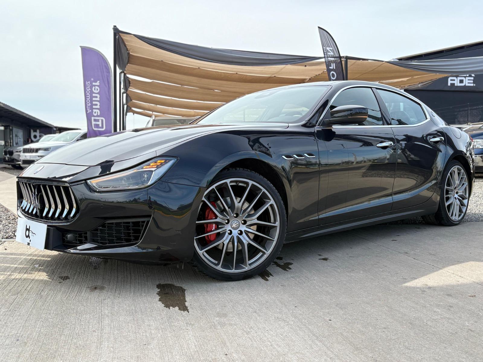 MASERATI GHIBLI  S V6 3.0 2018 MANTENCIONES EN LA MARCA, DOS LLAVES - 