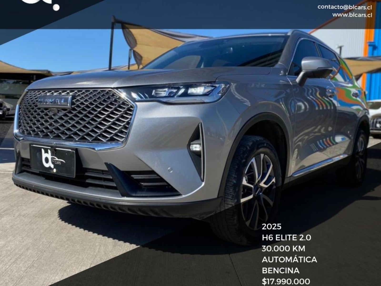 HAVAL H6 H6 ELITE 2.0 2025 UNICO DUEÑO - MANTENCIONES AL DIA - DOS LLAVES - FULL MOTOR