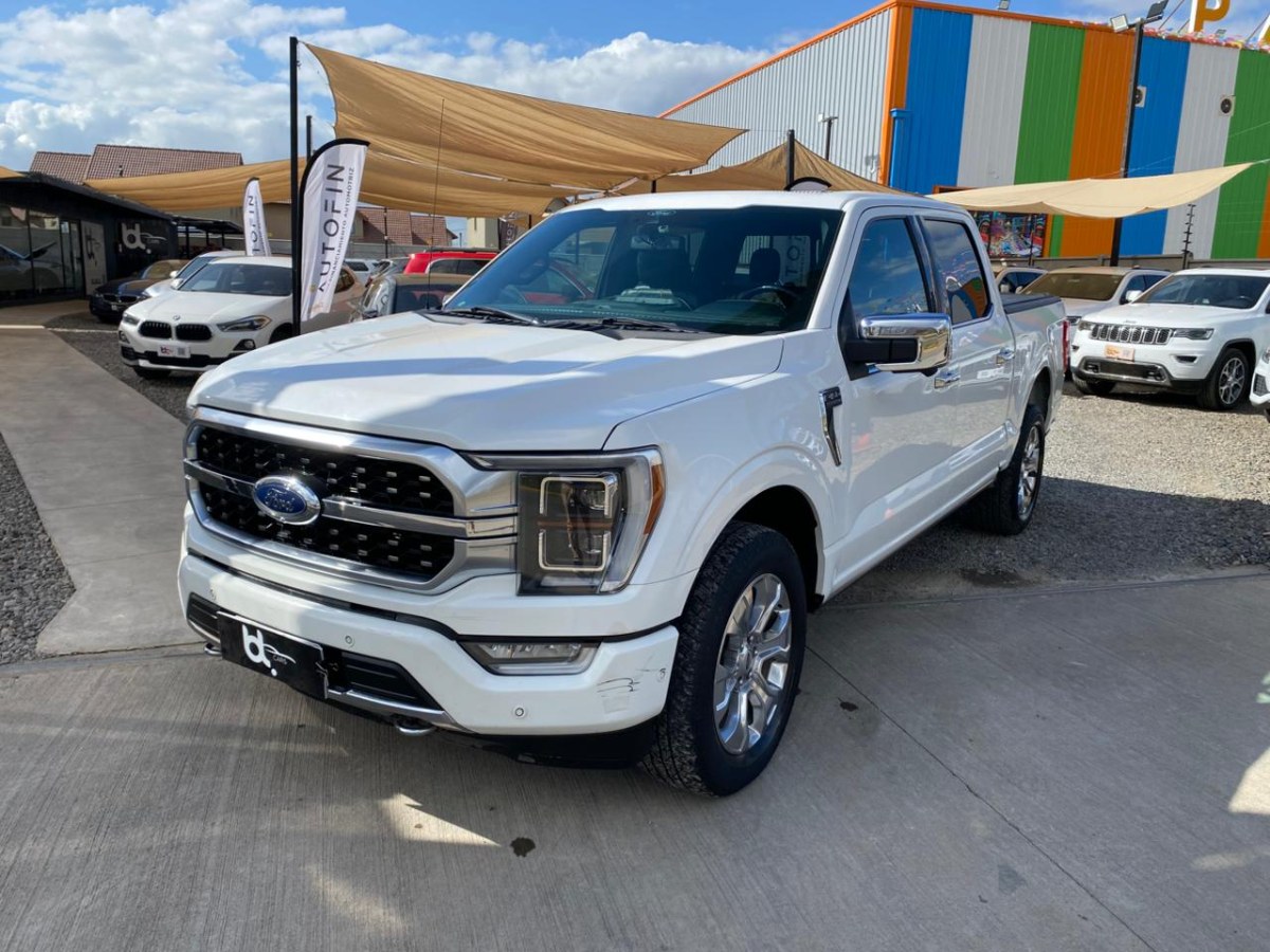 FORD F-150 PLATINUM 3.5 4X4 2021 GRAN ESTADO - MANTENCIONES AL DÍA - UNICO DUEÑO - FULL MOTOR