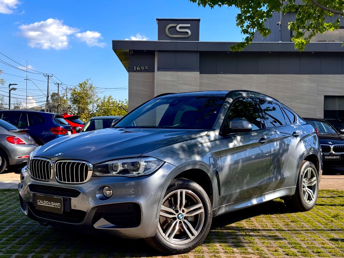 BMW X6 XDRIVE50I 4.4 AT  2016 BUEN ESTADO, CON SUS 2 LLAVES - FULL MOTOR