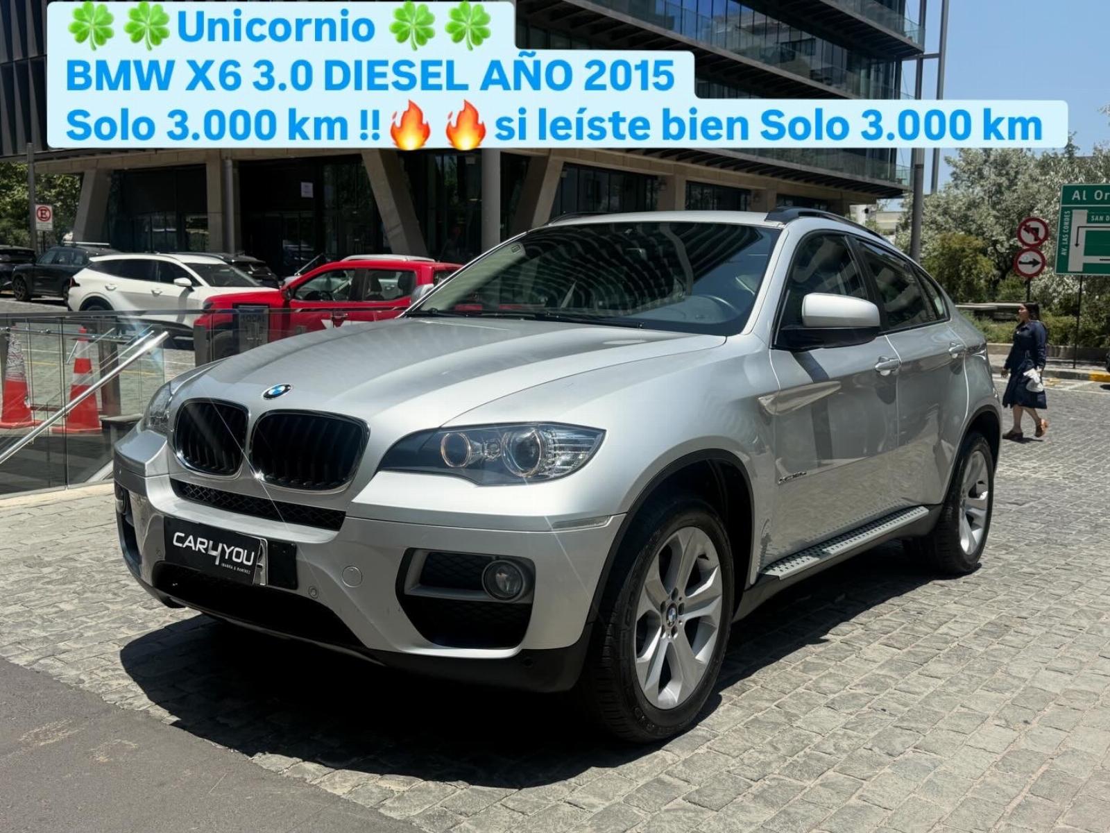 BMW X6 3.0 Xdrive Diesel 2015 Solo 3.000 Km !! Histórico - FULL MOTOR