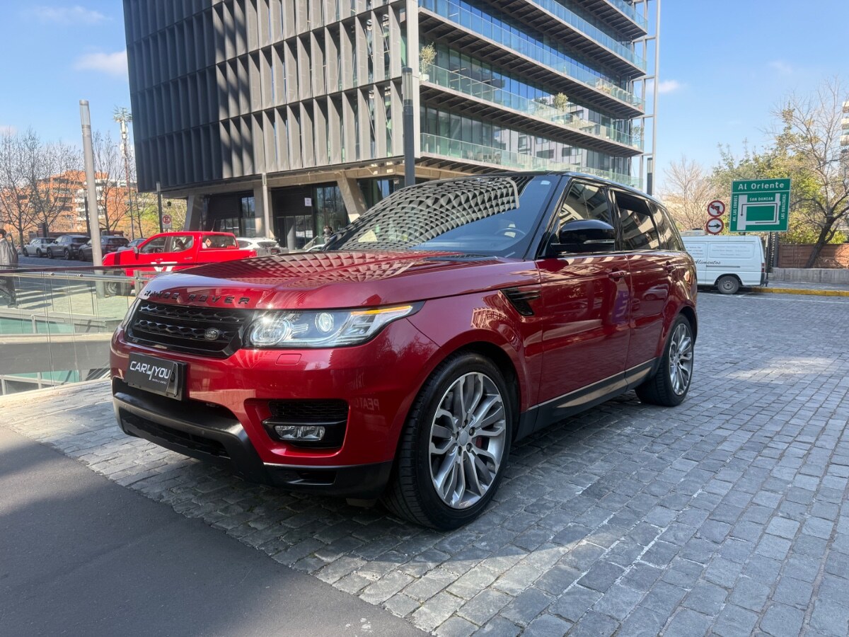 LAND ROVER RANGE ROVER SPORT HSE 4.4 V8 DIESEL 2018 UNICO DUEÑO - V8 DIESEL - FULL MOTOR