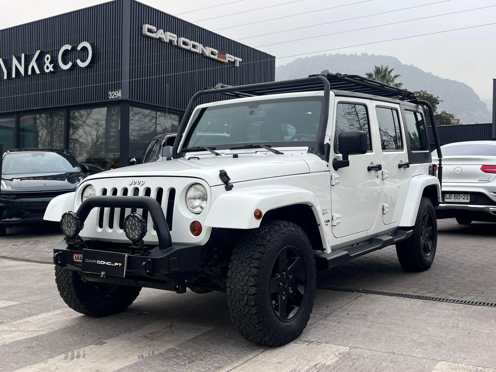 JEEP WRANGLER SAHARA Diesel 2014 UNLIMITED 2.8 EQUIPO EXTRA - FULL MOTOR