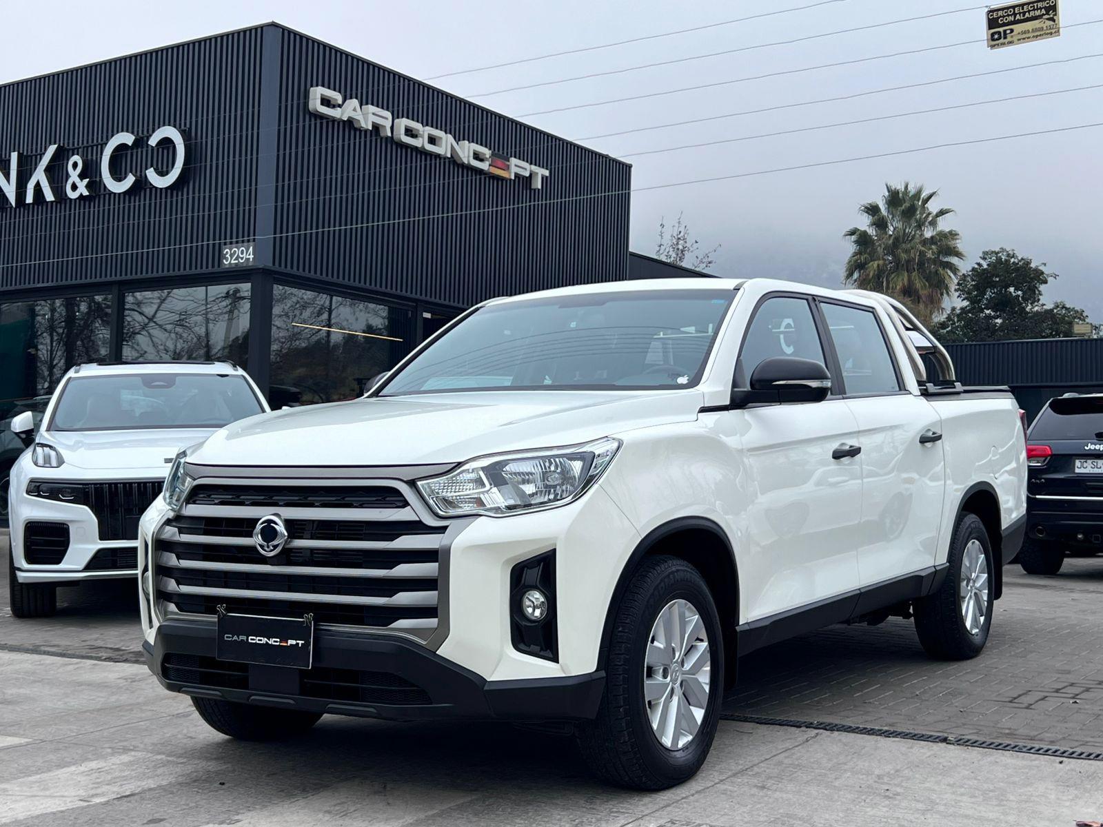 SSANGYONG MUSSO GRAND 4X4 EURO6 2022 UN DUEÑO MANTENIMIENTO EN LA MARCA  - 