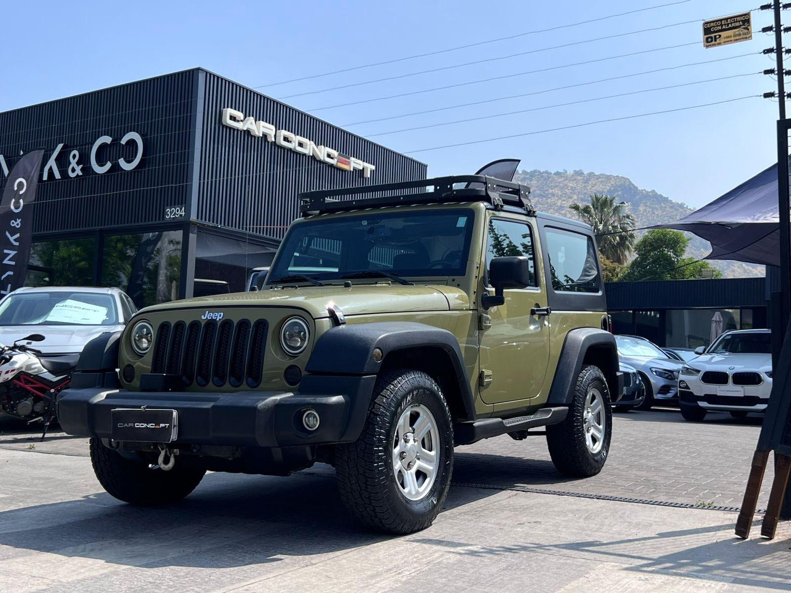 JEEP WRANGLER SPORT 2.7 2015 MANTENIMIENTO AL DÍA - FULL MOTOR