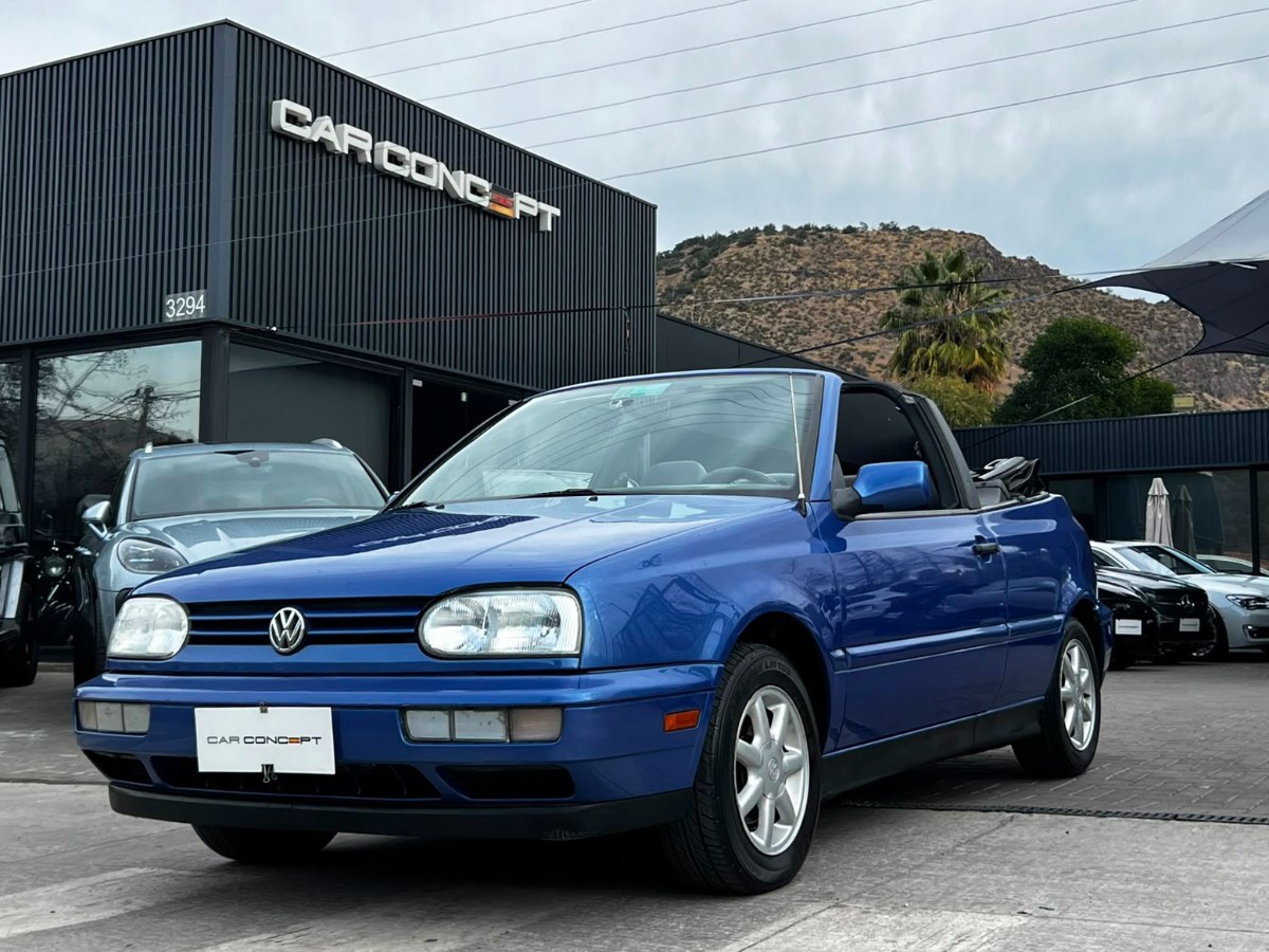 VOLKSWAGEN GOLF CABRIOLET 2.0 MKIII 1997 MANTENIMIENTO AL DIA - FULL MOTOR