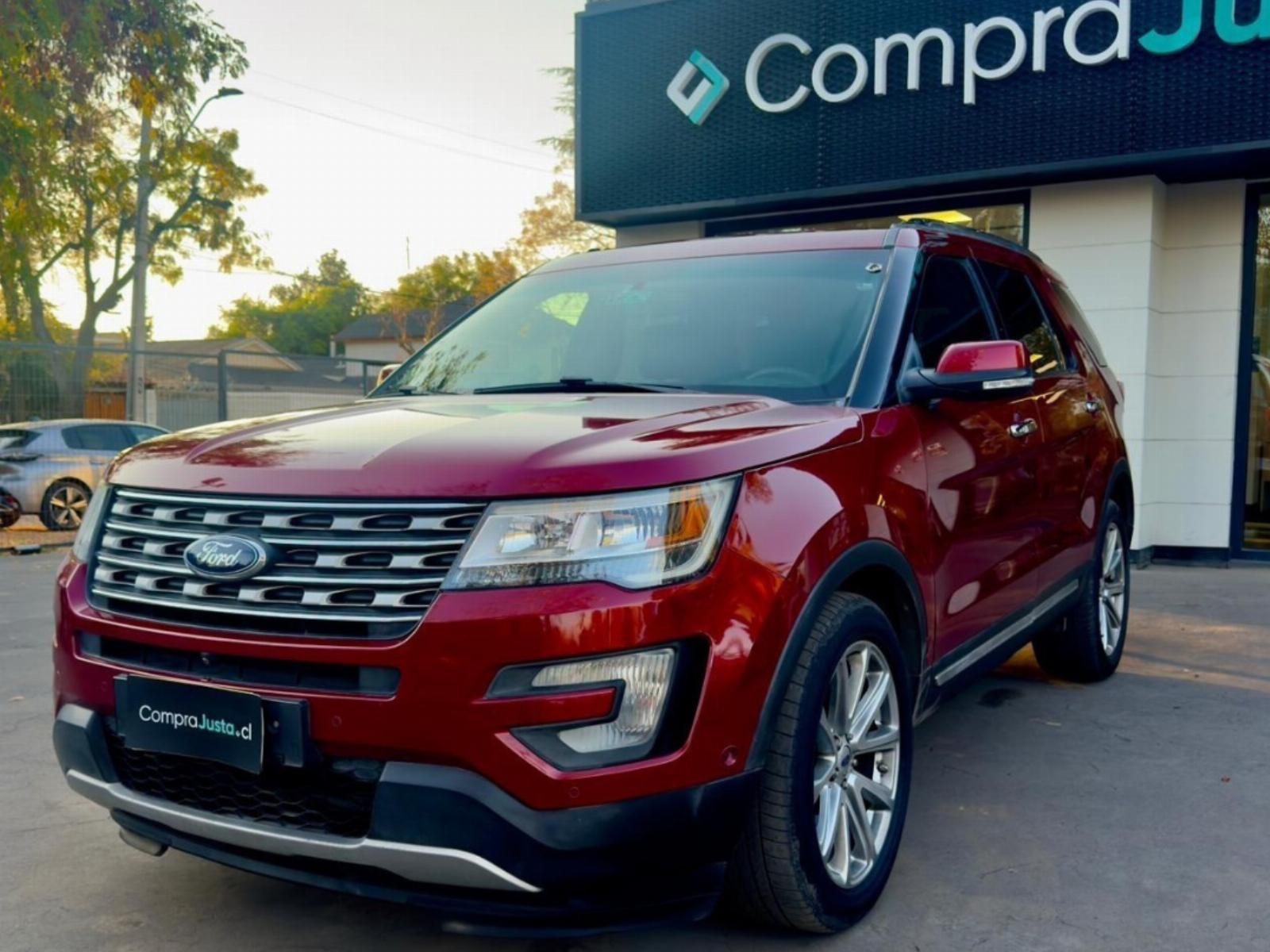 FORD EXPLORER LIMITED 4x4 3.5 2017  - Compra Justa Seminuevos