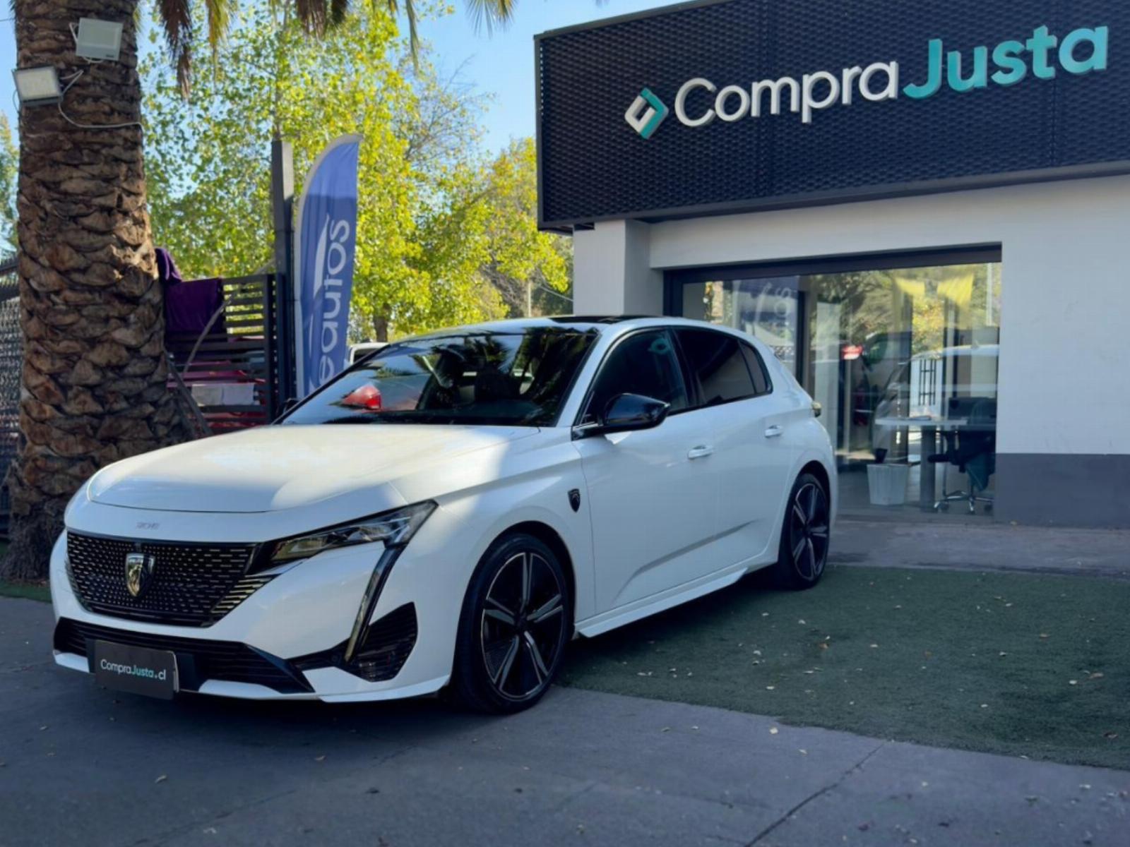 PEUGEOT 308 GT 1.2 EAT8 2023  - Compra Justa Seminuevos