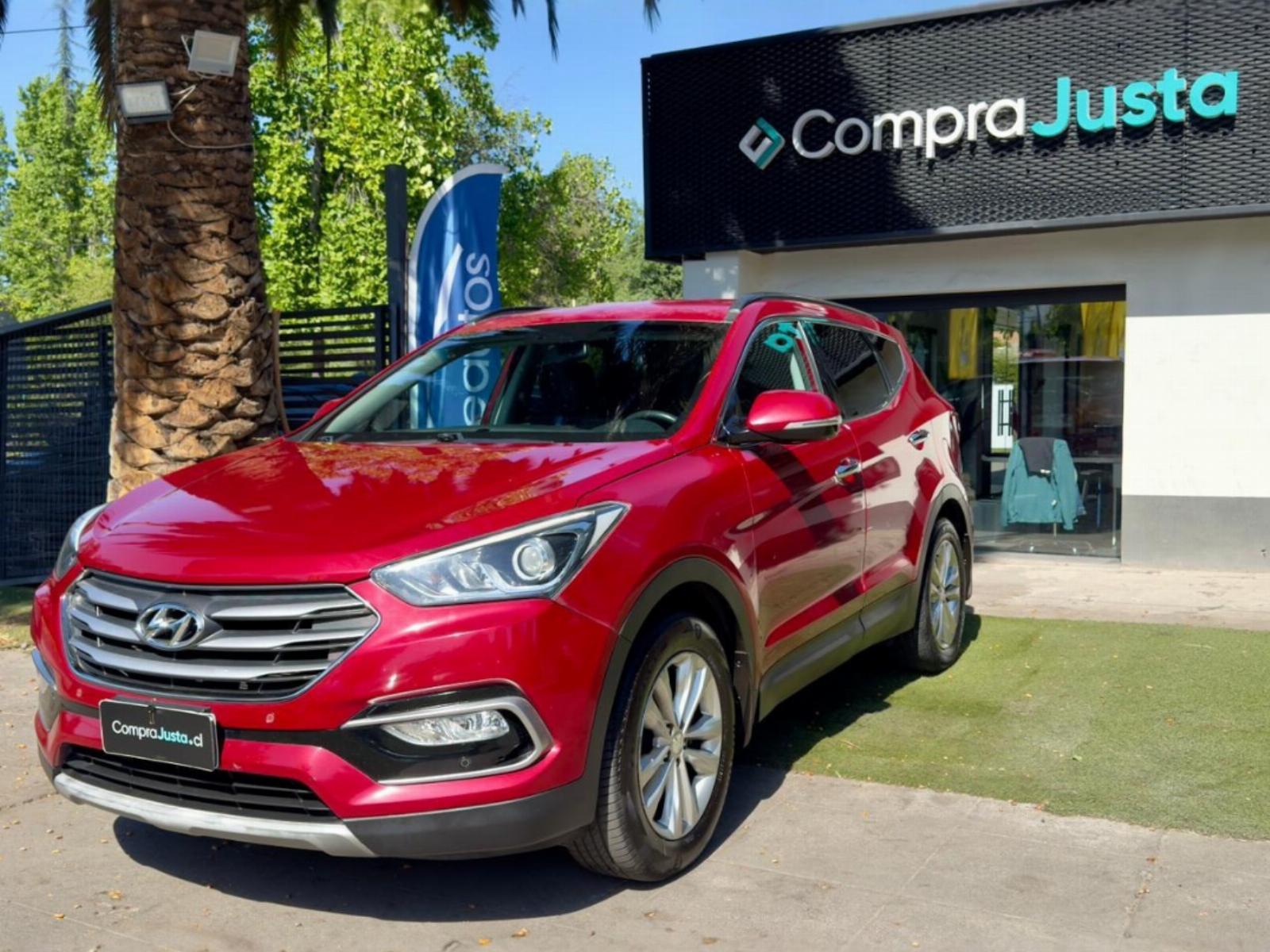 HYUNDAI SANTA FE GLS 2.4 4WD 2017  - Compra Justa Seminuevos