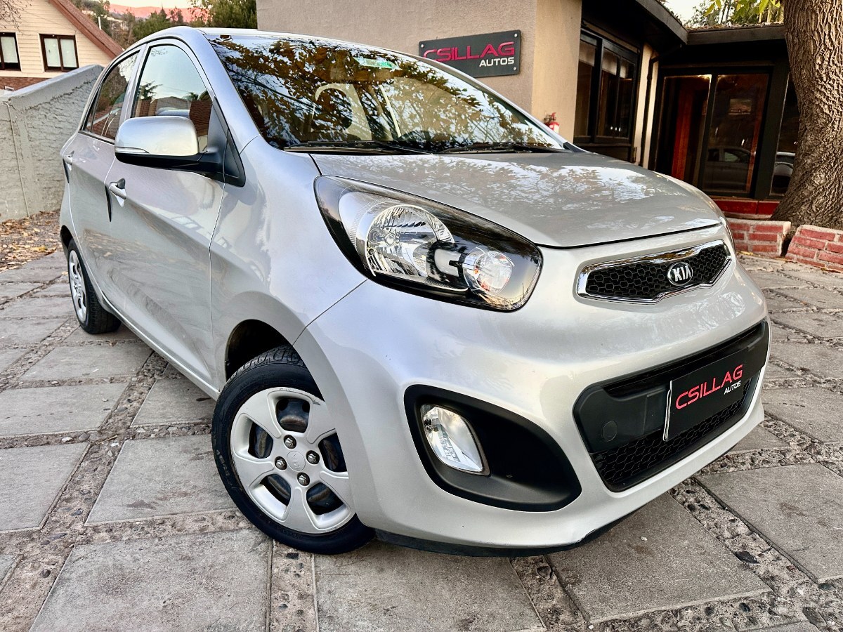 KIA MORNING EX 1.2 FULL AIRE 2014 Flamantísimo - FULL MOTOR