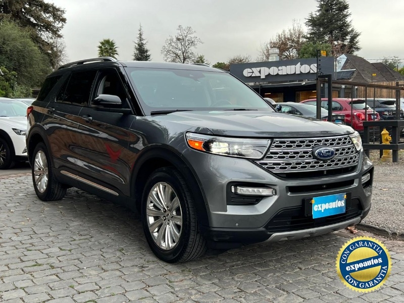 FORD EXPLORER LIMITED ECOBOOST UN DUEÑO 2021 TRES CORRIDAS DE ASIENTOS 4x4 - ExpoAutos