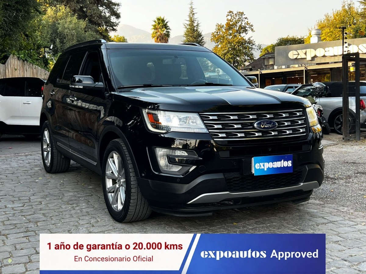 FORD EXPLORER LIMITED 4X4 2.3 AT 2017 MANTENIMIENTO EN LA MARCA - FULL MOTOR