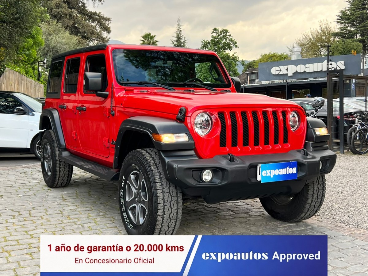 JEEP WRANGLER SPORT UNLIMITED 3.6 2022 MANTENIMIENTO EN LA MARCA - FULL MOTOR