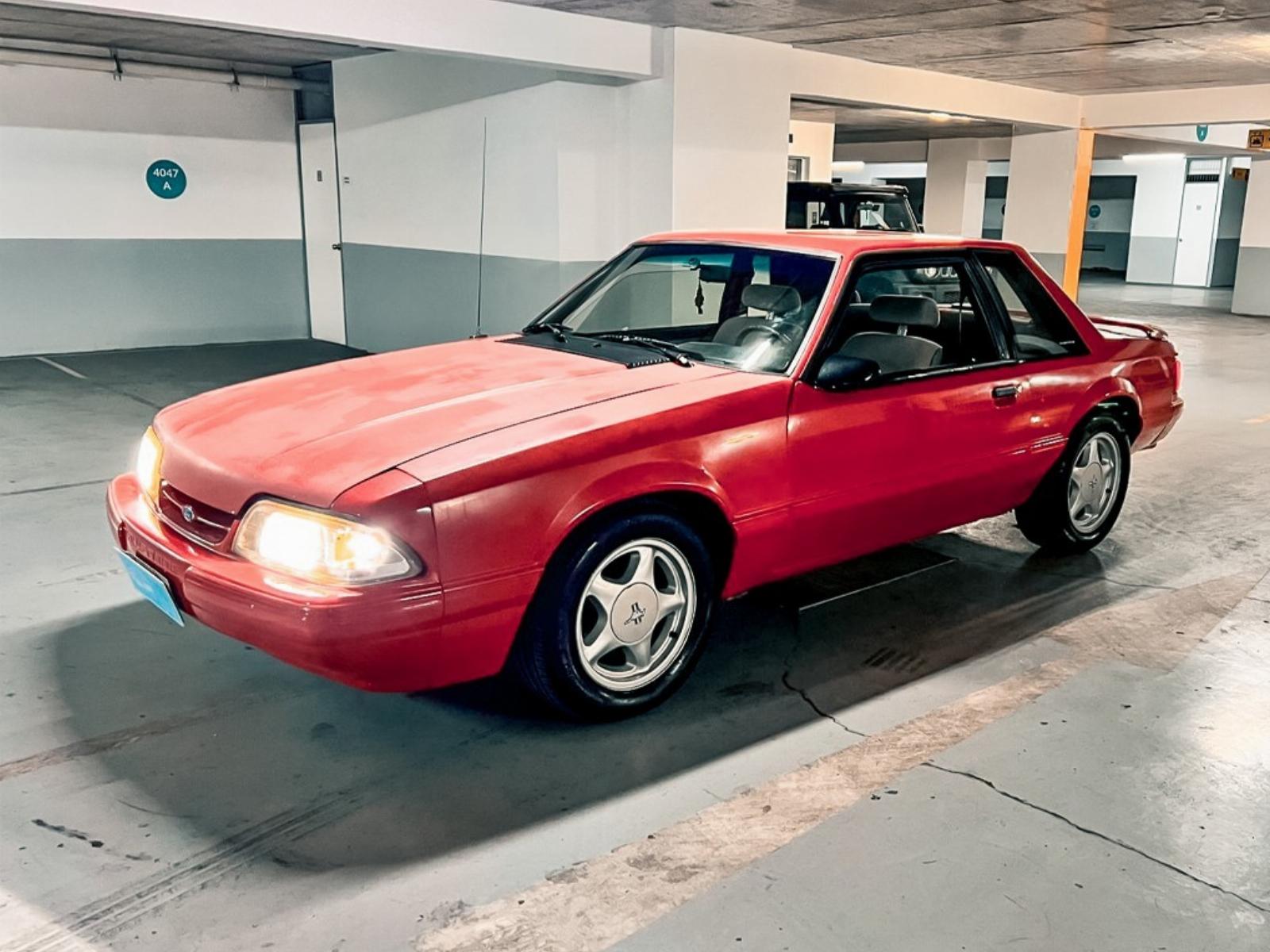 FORD MUSTANG MUSTANG LX FOX BODY 1992 FOX BIDY 2.4 MECANICO - FULL MOTOR
