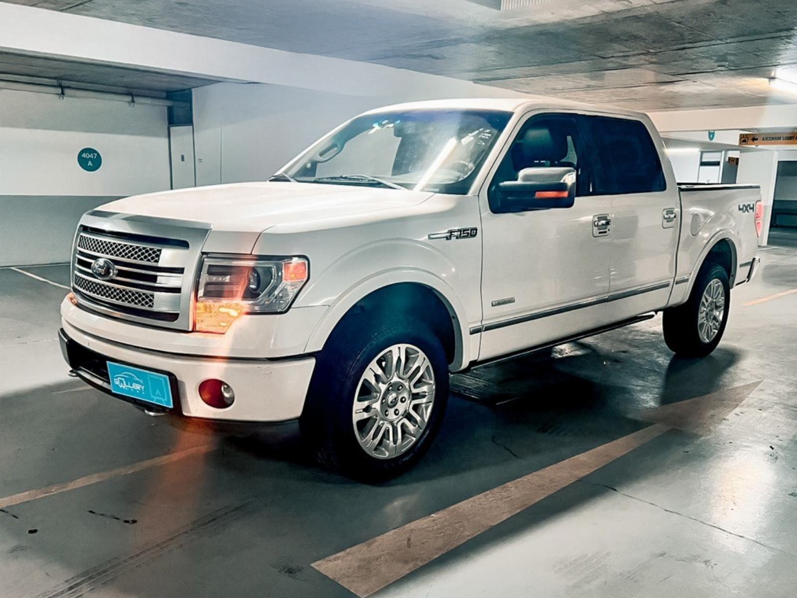 FORD F-150 3.5 PLATINUM ECOBOOST 2015 CUERO , TECHO , 4X4 - FULL MOTOR
