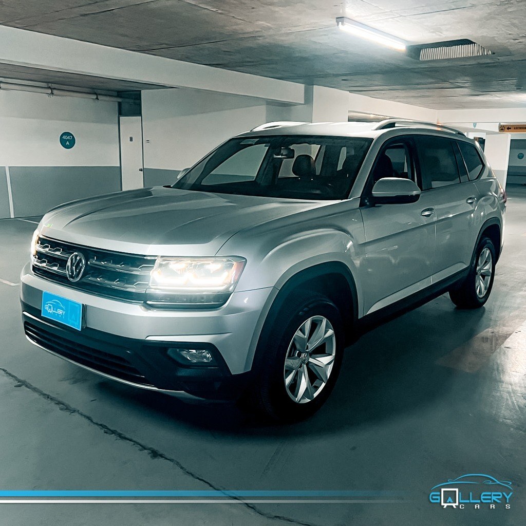 VOLKSWAGEN ATLAS SE 4X4  2020 CUERO , 3 CORRIDAS DE ASIENTOS, 4X4  - FULL MOTOR