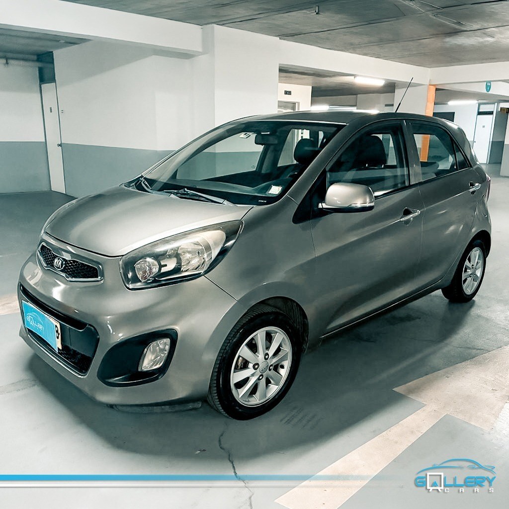 KIA MORNING 1.2 EX SPORT 2012 AIRE ACONDICIONADO, CUERO , TECHO - FULL MOTOR