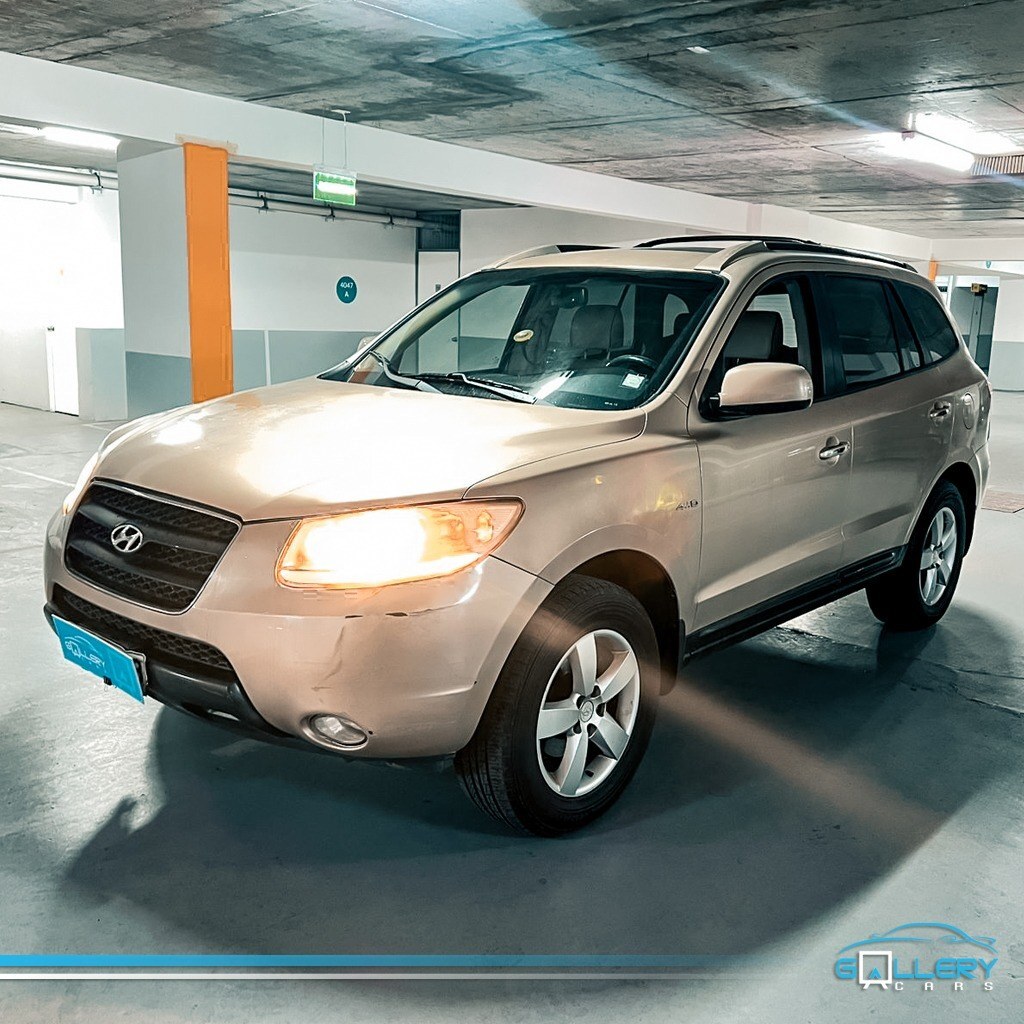 HYUNDAI SANTA FE 2.7 4X4 FULL 2008 CUERO , TECHO , 3 CORRIDAS , AUTOMATICA - FULL MOTOR