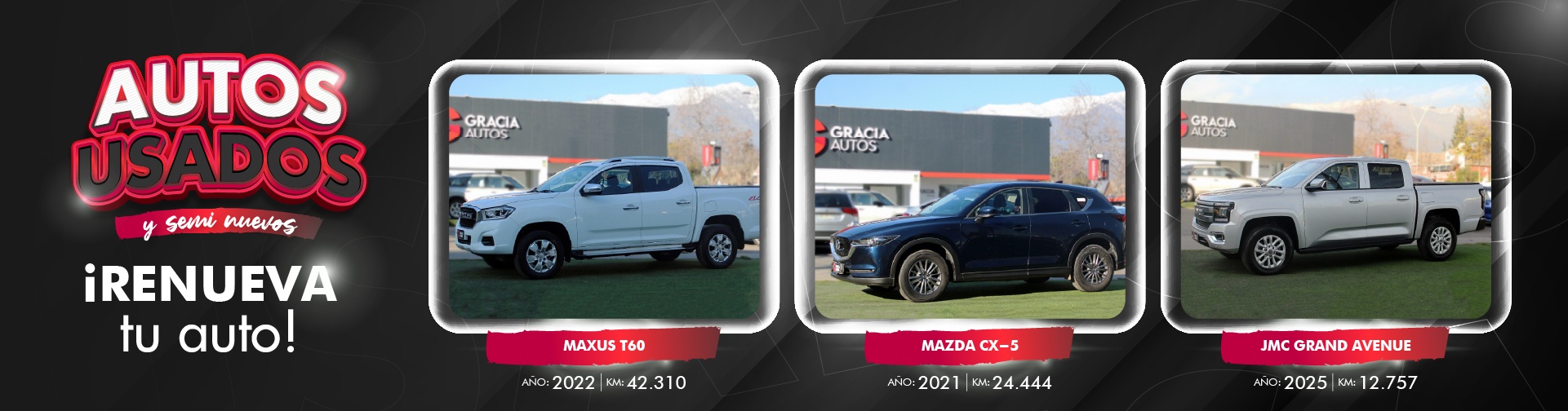 Gracia Autos - Usados Julio 2025
