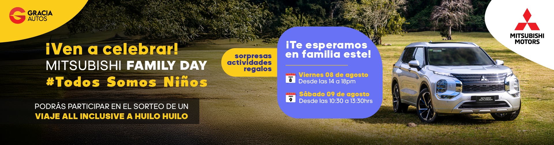 Gracia Autos - Family Day Agosto 2025