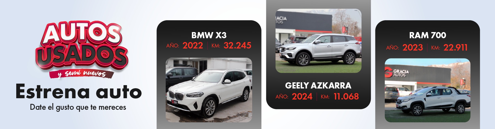 Gracia Autos - Usados Agosto 2025