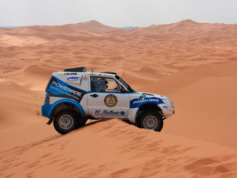 Dakar 2016: Rubén Gracia completa entrenamiento en Marruecos - Gracia Autos