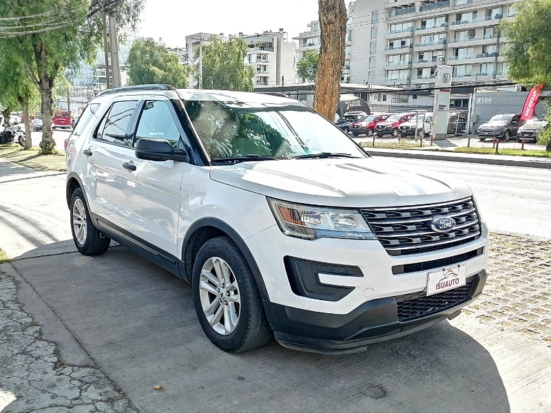 FORD EXPLORER 4x2 Ecoboost 2.3 Aut 2017 3 corrida asiento-recibo auto en pago - 
