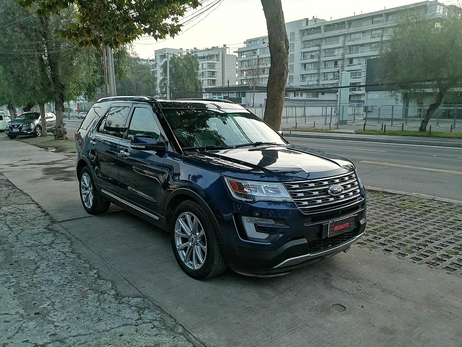 FORD EXPLORER Limited EcoBoost 2.3 Aut 2017 Tercera corrida de asientos - ISU AUTOS