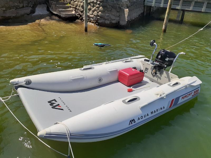AQUA MARINA BOTE DELUXE 3.6M BT-06360AL. 2022  - FULL MOTOR
