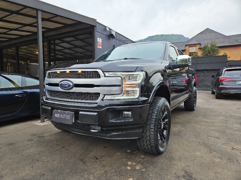 FORD F-150 PLATINUM 3.5 ECOBOOST 4X4  2020 LEVELING, LLANTAS  - K2 AUTOS