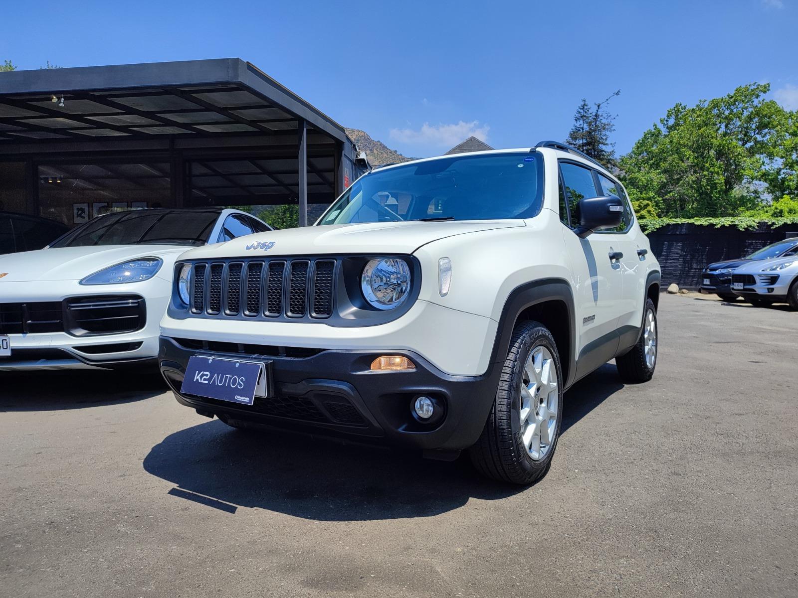 JEEP RENEGADE SPORT LX 1.8 2022 COMO NUEVO, MANTENCIONES AL DIA  - K2 AUTOS