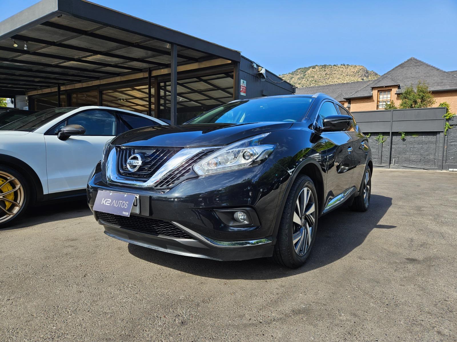 NISSAN MURANO EXCLUSIVE CVT 3.5 4WD 2018 COMO NUEVO  POCO KM - K2 AUTOS