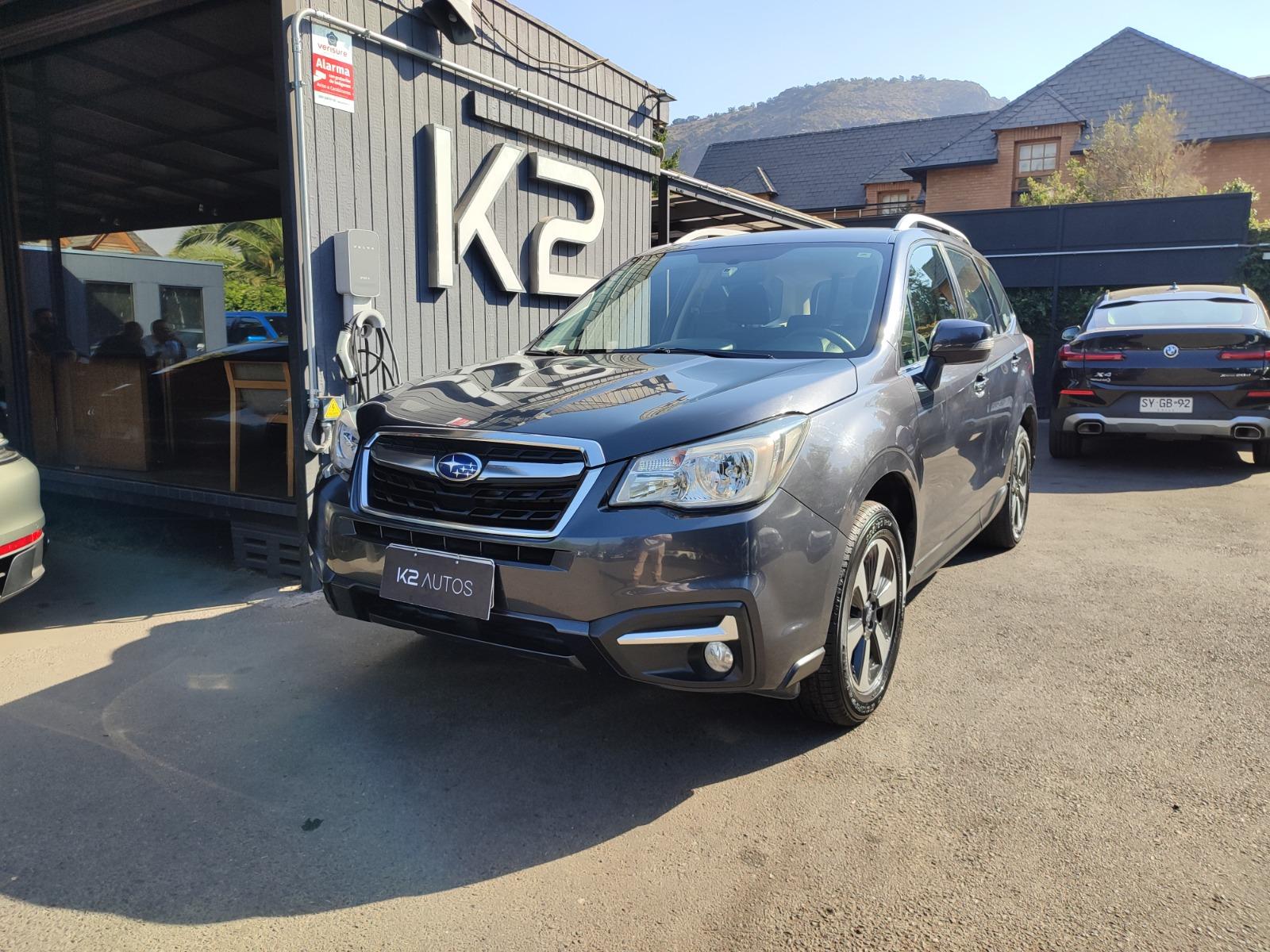 SUBARU FORESTER XS 2.0 CVT 4X4 2018 UNICO DUEÑO, TODO AL DIA - 