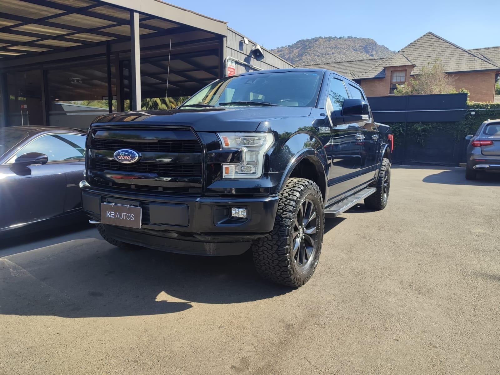 FORD F-150 LARIAT LUXURY 4X4 5.0 AUT 2016 IMPECABLE, DOS DUEÑOS, MANTENCIONES - 