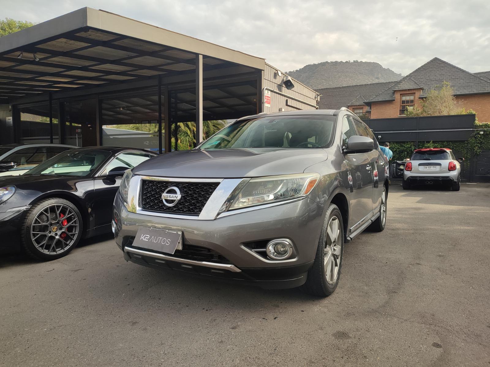 NISSAN PATHFINDER EXCLUSIVE CVT 3.5 4WD 2017 MANTENCIONES AL DIA - K2 AUTOS