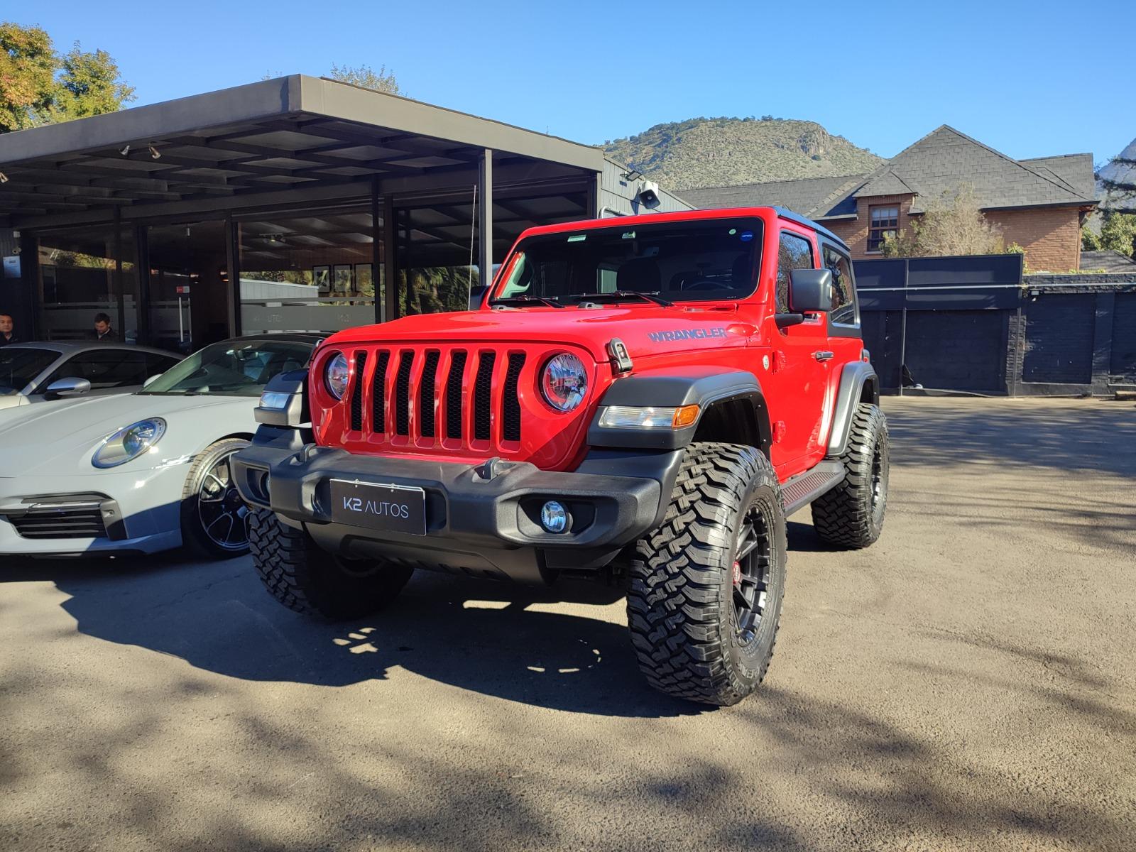 JEEP WRANGLER SPORT 3.6 4X4 2022 EXTRAS, LLANTAS, LEVANTE - FULL MOTOR