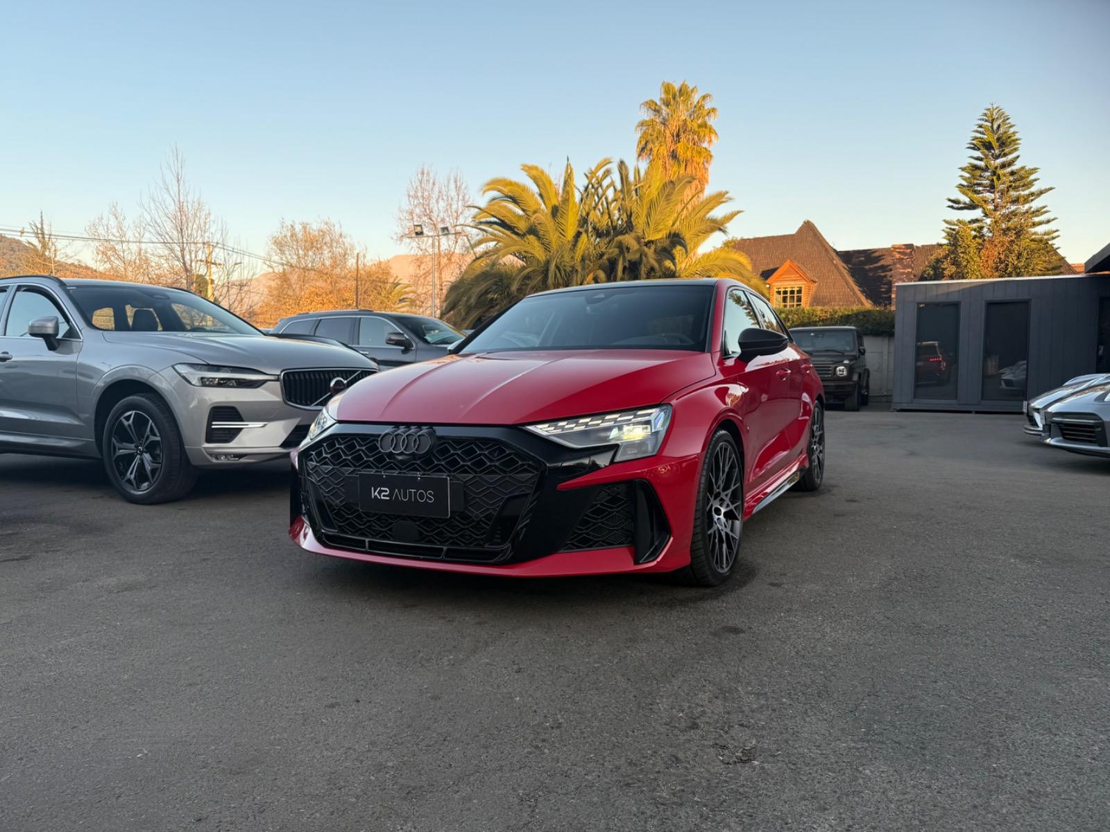 AUDI RS3 SPORTBACK 2.5T QUATTRO  2025 400 HP, 3.8 SEG de 0 a 100 km/h - K2 AUTOS