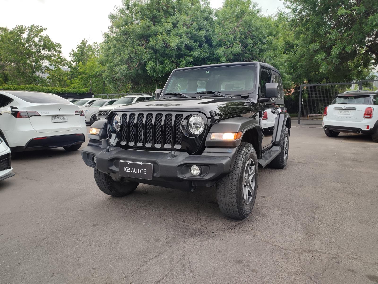 JEEP WRANGLER SPORT 3.6 4WD 2020 MANTENCIONES AL DIA - FULL MOTOR
