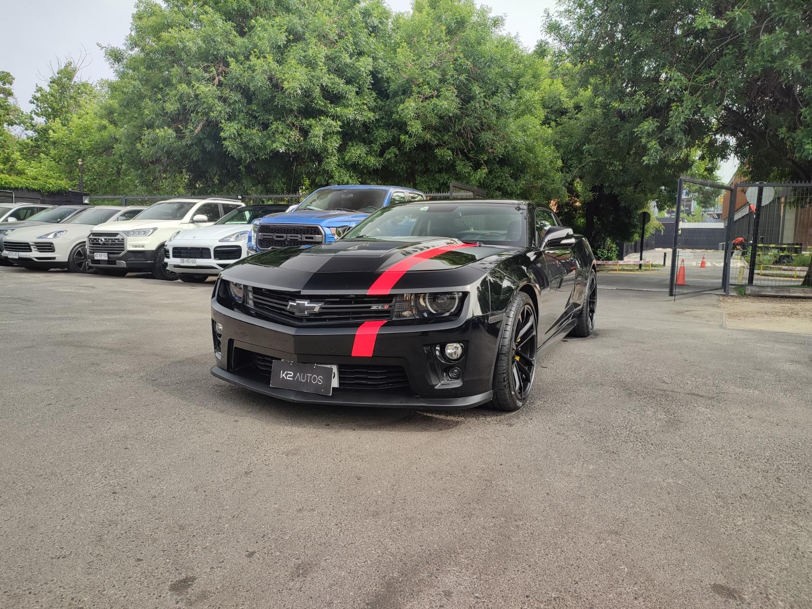 CHEVROLET CAMARO ZL1 6.2L V8 SUPERCHARGED 2015 NACIONAL, MOTOR STOCK - K2 AUTOS