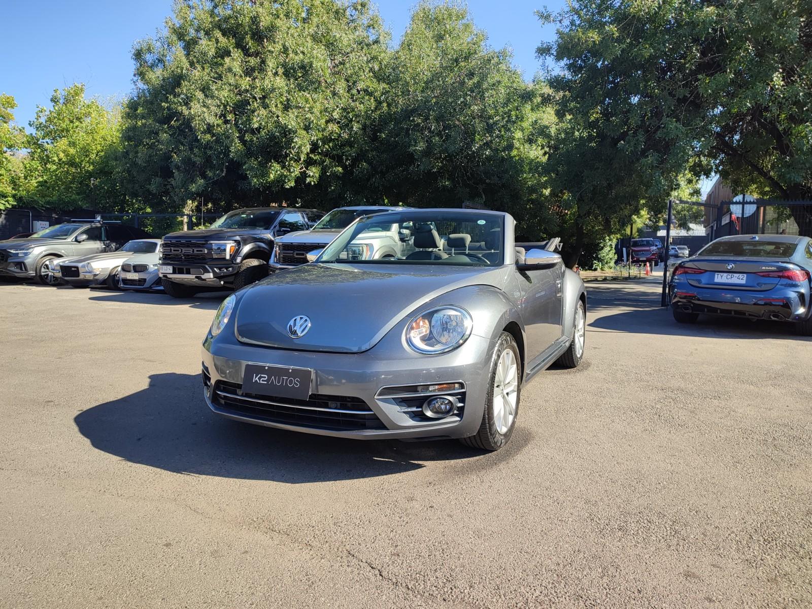 VOLKSWAGEN BEETLE CABRIO 1.4T DSG AUTO 2019 TODO AL DIA, COMO NUEVO - FULL MOTOR
