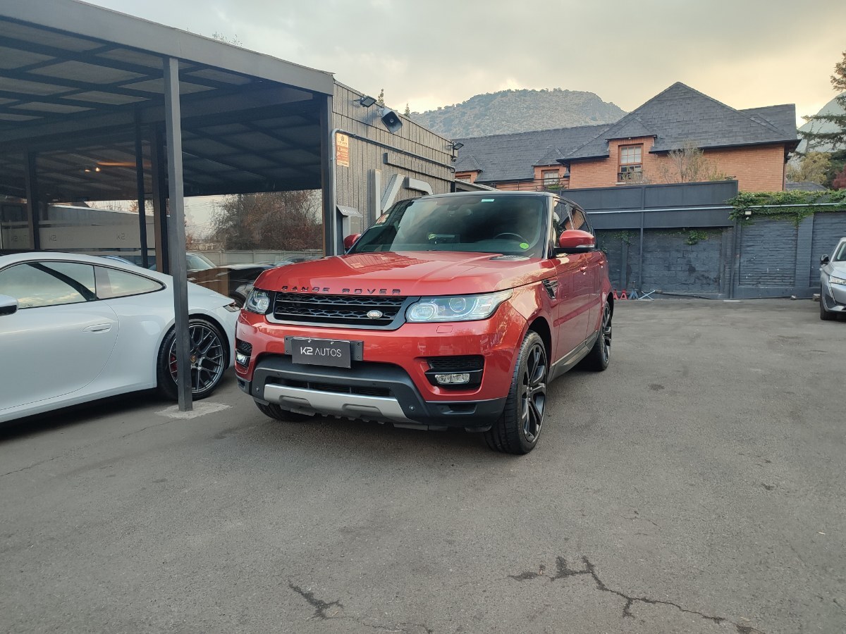 LAND ROVER RANGE ROVER SPORT 5.0 V8 S/C 4WD 2014 MANTENCIONES AL DIA, FULL EQUIPO - K2 AUTOS